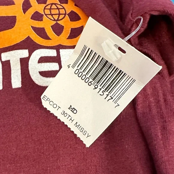 Disney Parks Epcot 30th Anniversary Tee Size M NWT - Picture 5 of 5